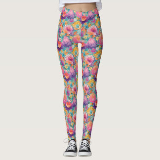 Die Tropen lehren dich, mit dem Fluss mitzumachen Leggings