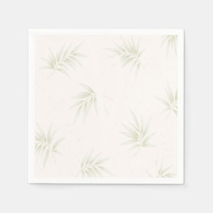 Die Tropical Imperial Bamboo Garden Hochzeit Serviette