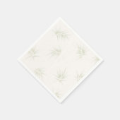 Die Tropical Imperial Bamboo Garden Hochzeit Serviette (Ecke)