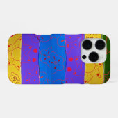 Die tropische Farben iPhone-Hülle iPhone Hülle (Rückseite (Horizontal))