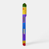Die tropische Farben iPhone-Hülle iPhone Hülle (Rechte Seite)