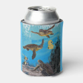 Die tropische Meeresschildkröte kann cooler kühlen Dosenkühler (Kanne Vorderseite)