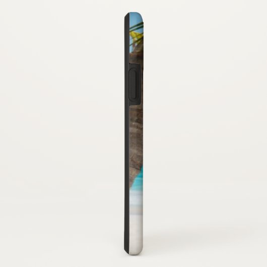 Die tropische Strandszene Case-Mate iPhone Hülle (Hinten/Rechts)
