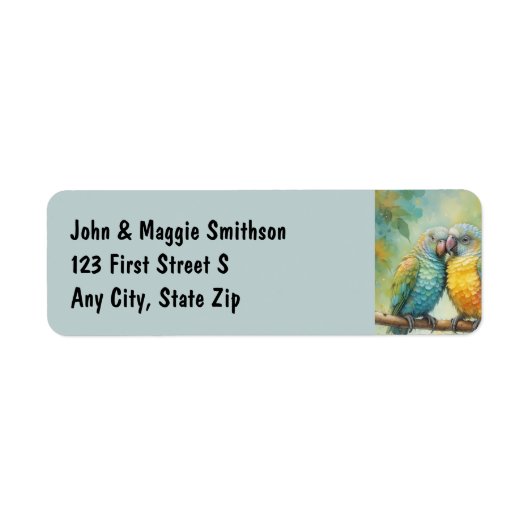 Die tropische Vogelnatur der Kuddelparroten (Vorne)