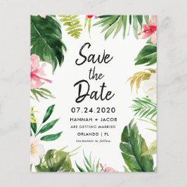 Die tropischen Blätter Luau rettet die Daten