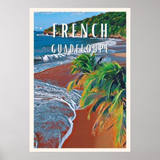 Die tropischen Schätze von Guadeloupe Poster (Vorne)