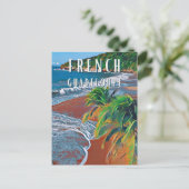 Die tropischen Schätze von Guadeloupe Postkarte (Stehend Vorderseite)