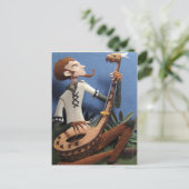 Die Troubadour-Postkarte Postkarte (Stehend Vorderseite)