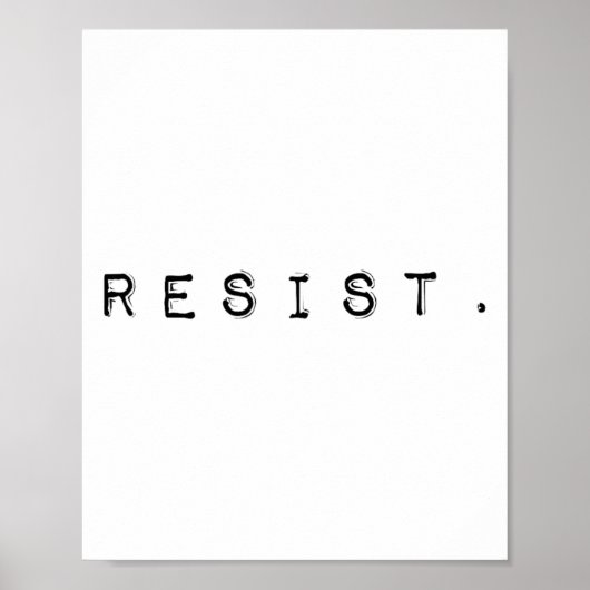 Die Trump-Administration widerstehen - Limited Edi Poster (Vorne)