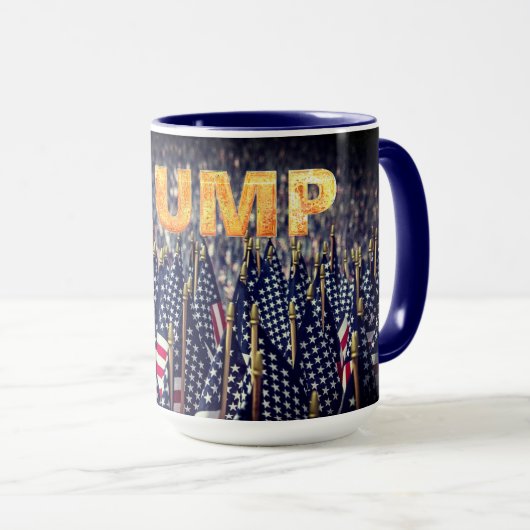 Die Trump-Tasse Tasse (VorderseiteRechts)
