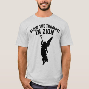 DIE TRUMPETE IN DER ZION VERBREITEN, Christliche T T-Shirt