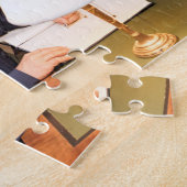 Die Trümpfe u. das Netanyahus in Israel Puzzle (Seite)