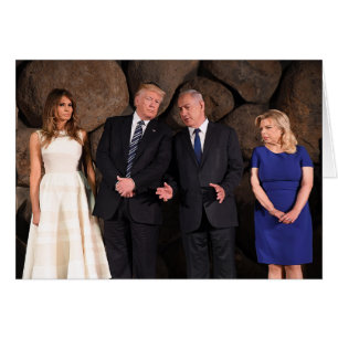 Die Trumps & Netanjahus bei Yad Vashem in Israel