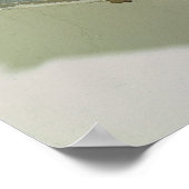 Die Trunkenheit Noas, sechseckig dekorativ Poster (Ecke)