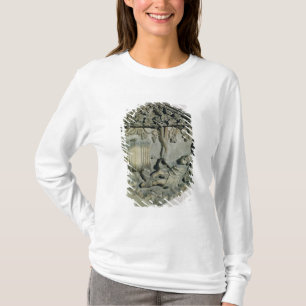 Die Trunkenheit von Noah, sechseckiges dekoratives T-Shirt