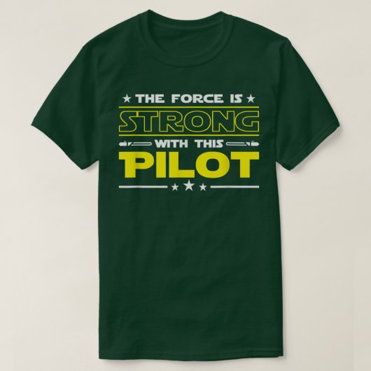 Die Truppe ist mit diesem Pilot-Funny Job-Geschenk T-Shirt (Design vorne)