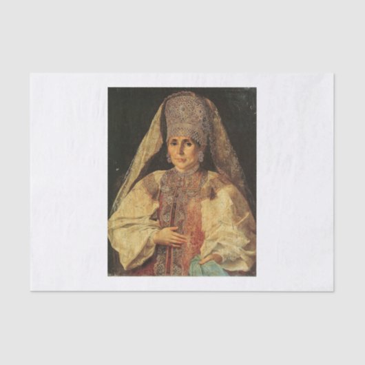 Die Tsarina Seidenpapier (Vorderseite)