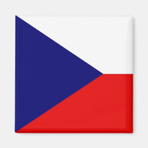 Die Tschechische Republik-Flagge Magnet