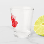 Die Tschechische Republik liegt in meinem Herzen Schnapsglas (Rechts)