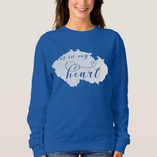 Die Tschechische Republik liegt in meinem Herzen Sweatshirt