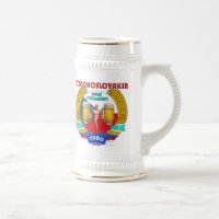 Die Tschechoslowakei-Frühlings-Bruch-Tasse 1980