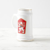 Die Tschechoslowakei-Wappen Tasse 1960 (Vorderseite Links)