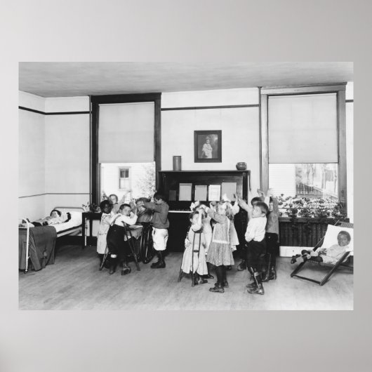 Die Tuberkulose-Bekämpfung in den 1920ern Poster (Vorne)