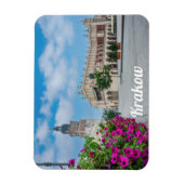 Die Tuchhalle am Hauptplatz von Krakau, Polen Magnet (Vertikal)
