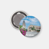 Die Tuchhalle am Hauptplatz von Krakau, Polen Magnet (Vorderseite/Rückseite)