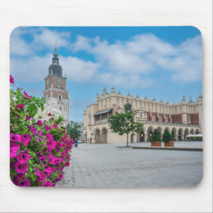 Die Tuchhalle am Hauptplatz von Krakau, Polen Mousepad