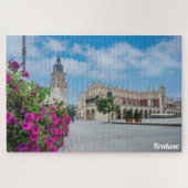 Die Tuchhalle am Hauptplatz von Krakau, Polen Puzzle