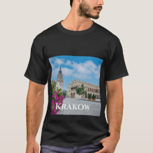 Die Tuchhalle am Hauptplatz von Krakau, Polen T-Shirt