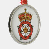 Die Tudor-Rose Ornament Aus Metall (Rechts)