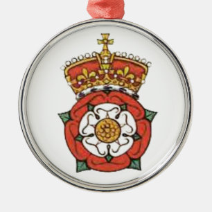 Die Tudor-Rose Ornament Aus Metall