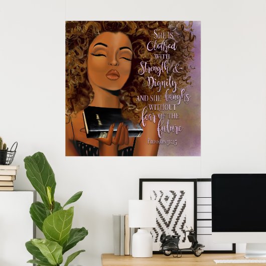 Die tugendhafte Frau Poster (Heimbüro)