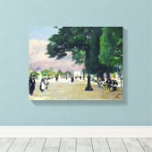 Die Tuilerien Leinwanddruck (Insitu (Holzboden))