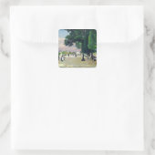 Die Tuilerien Quadratischer Aufkleber (Tasche)