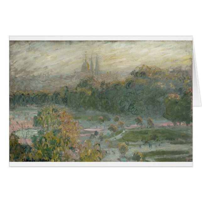 Die Tuilerien. Studie (1876) (Vorderseite (Horizontal))