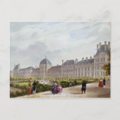 Die Tuilerien während der Restaurierung Postkarte (Vorderseite)