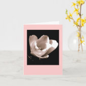 'Die Tulpe' Leere Karte (Gelbe Blume)