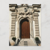 Die Tür der Bibliotheca Hertziana. Rom, Italien Po Postkarte (Vorderseite)