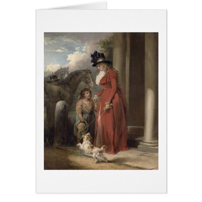 Die Tür des Squires, c.1790 (Öl auf Leinwand) (Vorne)