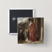 Die Tür des Squires, c.1790 (Öl auf Leinwand) Button (Vorne & Hinten)