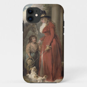 Die Tür des Squires, c.1790 (Öl auf Leinwand) iPhone 11 Hülle