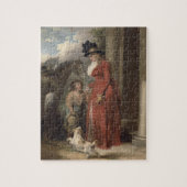 Die Tür des Squires, c.1790 (Öl auf Leinwand) Puzzle (Vertikal)