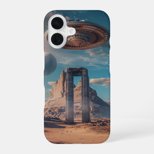 Die Tür iPhone 16 Hülle (Rückseite)