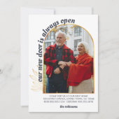 Die Tür ist immer offen Gold Arch Foto grau bewege Ankündigung (Vorderseite)