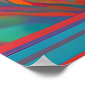 Die Tür ist offen - Ken Gage Surreal Art Poster (Ecke)