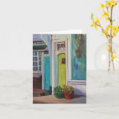 Die Tür nebenan Karte (Gelbe Blume)