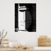 die Tür Poster (Küche)